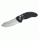 Hogue EX-A04 3.5in Automatic Folder Upswept Blade Tumbled Finish Alum Frame - Matte Black 34436
