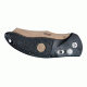 Hogue EX-A04 3.5in Sig Emperor Scorpion Automatic Folder Wharncliffe Blade, FDE PVD, G-10 Frame - Solid Black - FDE Sig Medallion 36420