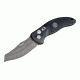 Hogue EX-A04 Sig Tactical Automatic Folding Knife, 3.5in, Wharncliffe Blade, Grey PVD, G-10 Frame Solid Black/Black Sig Medallion, 36422