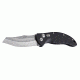 Hogue EX-A04 Automatic Folding Knife w/4in Wharncliffe Blade, Black, 34406