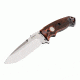 Hogue EX-F01 5.5in Sig Fixed Drop Point Blade, A-2 Bead Blast, Clear Finish, Black Sheath, Reinforced Rosewood Scales Sig Medallion 37175