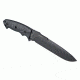 Hogue EX-F01 7in Fixed Drop Point Blade A-2 Black Kote G-10 Scales - G-Mascus Black 35159