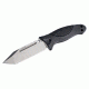 Hogue EX-F02 4.5in Fixed Tanto Blade Tumbled Finish Auto Retention Sheath Black,Rubber OverMolded Frame Black 35260
