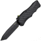 Hogue Exploit OTF Automatic, 3.5in Tanto Blade - Black PVD Finish Matte Black Aluminum Frame - Tritium Trigger, 34047