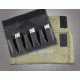 HOGUE Gear Large Pistol Bag w/ Front Pocket and 6 Magazine Pouch, OD Green 10in. Tall 16in. Long 59261