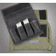 HOGUE Gear Medium Pistol Bag w/ Front Pocket and 4 Magazine Pouch, OD Green 9in. Tall 12in. Long 59241