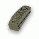 Hogue Govt. G-10 Mainspring Housing Piranha Grip Arched G-Mascus Green 01338
