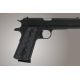 Hogue Govt. G-10 Magrip Kit - Piranha Grip Flat Mainspring G-Mascus Black/Gray 01227-BLKGRY