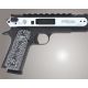 Hogue Govt. Model Piranha Grip G-10 - G-Mascus Black/Gray 45137-BLKGRY