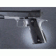 Hogue Govt. Model Ebony Checkered 45219