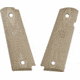 Hogue Govt Rubber Grip Panel Checkered, Diamonds, Desert Tan 45013
