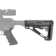 Hogue Grooved Beavertail Grip &amp; Collapsible Buttstock Kit, AR-15/M16, Mil-Spec Buffer Tube, Slate Grey, Universal, 15556