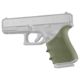 Hogue HandAll Beavertail Grip Sleeve, Glock 19 Gen1/2/5, OD Green, 17051