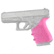 Hogue HandAll Beavertail Grip Sleeve, Glock 19 Gen1/2/5, Pink, 17057