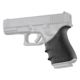 Hogue HandAll Beavertail Grip Sleeve, Glock 19 Gen3/4, Black, 17040