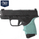 Hogue HandAll Beavertail Grip Sleeve - Springfield Armory Hellcat, Aqua, 18314
