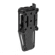Hogue Fray 4.2in Fixed Blade Knife, Stainless Steel, Tanto Blade, Rubber Handle, Black, NSN 1095-01-466-8569, 55349