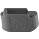 Hogue Glock 19 Rubber Grip, 10/15-Rounds Magazine Extension, Black, 15, 18610