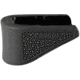 Hogue Glock 42 .380 Rubber Grip, 6-Round Magazine Extension, Black, 6, 18220