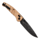 Hogue Mysto 3.4in ABLE Lock Folding Knife, CPM MagnaCut Stainless Steel, Drop Point Blade, Richlite Maple Valley/HH Slash Logo Handle, 24419
