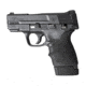 Hogue OverMolded Rubber Smith &amp; Wesson M&amp;P 45 Shield, 7 Round Magazine Base Pad