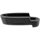 Hogue OverMolded Rubber Smith &amp; Wesson M&amp;P 9 Shield Plus, 13 Round Magazine Base Pad, Black, 18420