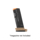 Hogue OverMolded Rubber Smith &amp; Wesson M&amp;P 9 Shield Plus, 13 Round Magazine Base Pad