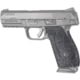 Hogue Ruger American Duty 9mm Pistol Grip, Wrapter Grit, Black, 17519