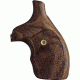 Hogue Handgun Grip, J Frame Round Butt Rosewood Bantam, Checkered 61951 
