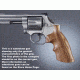 Hogue GP100/Super Redhawk Coco Bolo Top Finger Groove 80850