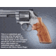 Hogue Taurus Med. &amp; Lg. Rd.Butt Tulipwood Top Finger Groove. Stripe/Cap, Checkered 65741