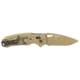Hogue K320 AXG Folding Knife, 3.5in, Sig Sauer P320 Firearm Match, CPM-S30V, Drop Point Blade Cerakote Finish, Flat Dark Earth Handle, HO36375