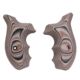 Hogue Kimber K6 Bantam Grip, Smooth, G10, Dark Earth, 41767