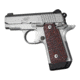 Hogue Kimber Micro .380 Ambidextrous Grip, Piranha, G10, Red Lava, 40629