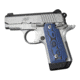 Hogue Kimber Micro .380 Ambidextrous Grip, Smooth, G10, Blue Lava, 40648