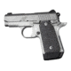 Hogue Kimber Micro 9 Ambidextrous Grip, Piranha, G10, Black/Grey, 39127