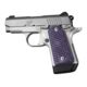 Hogue Kimber Micro 9 Ambidextrous Grip, Piranha, G10, Purple Lava, 39728