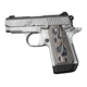 Hogue Kimber Micro 9 Ambidextrous Grip, Smooth, G10, Dark Earth, 39747