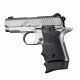 Hogue Kimber Micro 9 Ambidextrous Safety Rubber Grip with Finger Grooves, Black, 39080