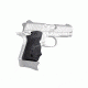 Hogue Kimber Micro 9 Ambidextrous Safety Rubber Grip with Finger Grooves, Black, 39080