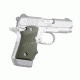 Hogue Kimber Micro 9 Ambidextrous Safety Rubber Grip with Finger Grooves, OD Green, 39081