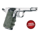 Hogue Red Laser Enhanced Grip, 1911 Officers, OverMolded Rubber, OD Green, 43081