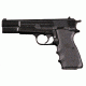 Hogue Monogrip Wraparound with Finger Grooves Colt Officers 43000