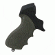 Hogue Mossberg 500 12 and 20 Gauge OverMolded Tamer Shotgun Pistol Grip, Polymer, OD Green, 05114