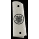 Hogue Officers Model Smooth Ivory Polymer - Custom Image Combination 43050