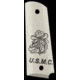 Hogue Officers Model Smooth Ivory Polymer - Custom Image Combination 43050