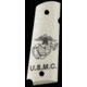 Hogue Officers Model Smooth Ivory Polymer - Custom Image Combination 43050