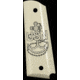 Hogue Officers Model Smooth Ivory Polymer - Custom Image Combination 43050