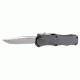 Hogue Out The Front 3.5inch Automatic Clip Point Blade Tumbled Finish Aluminum Frame - Matte Grey - HOG-34012