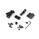 Hogue OverMold Free Float Forend w/ Accesory Attachments, AR-15/ M16, Rifle Length, Slate Grey, Universal, 15574